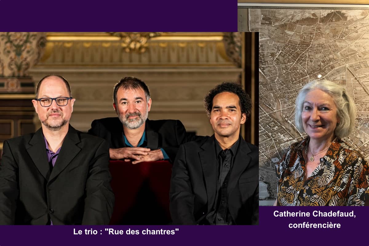 Paris historique conférence en musique 2023