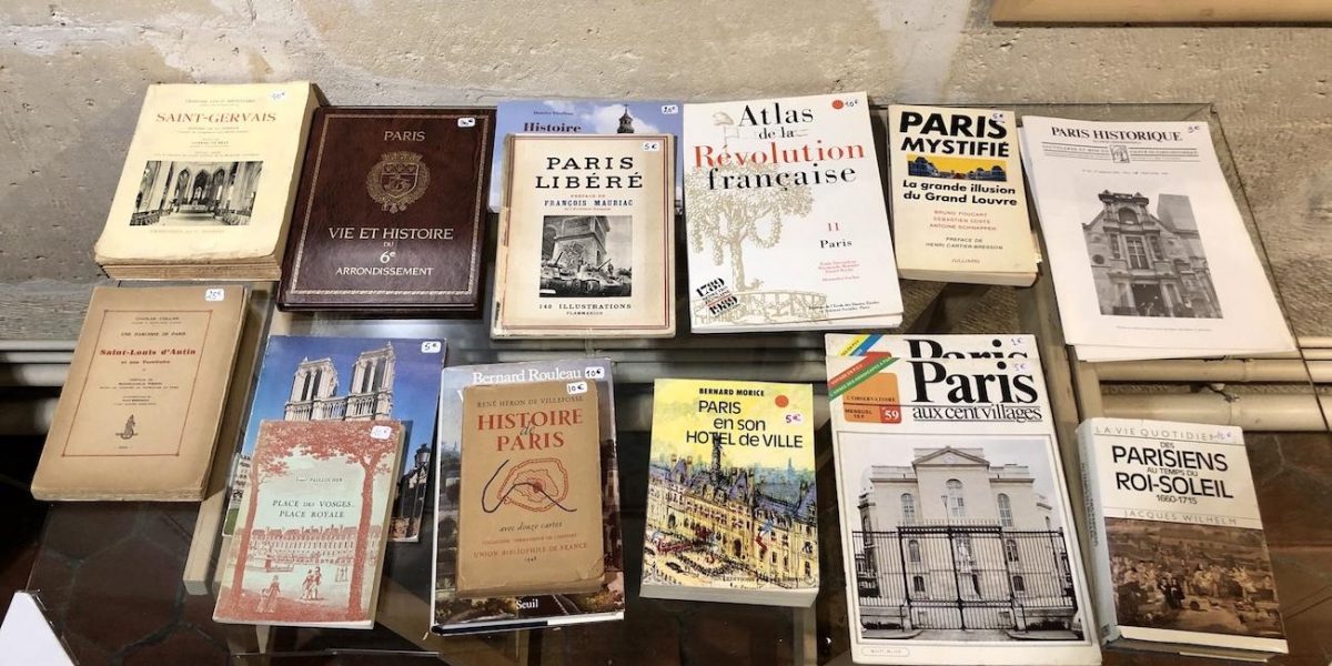 Livres d'occasion Paris historique
