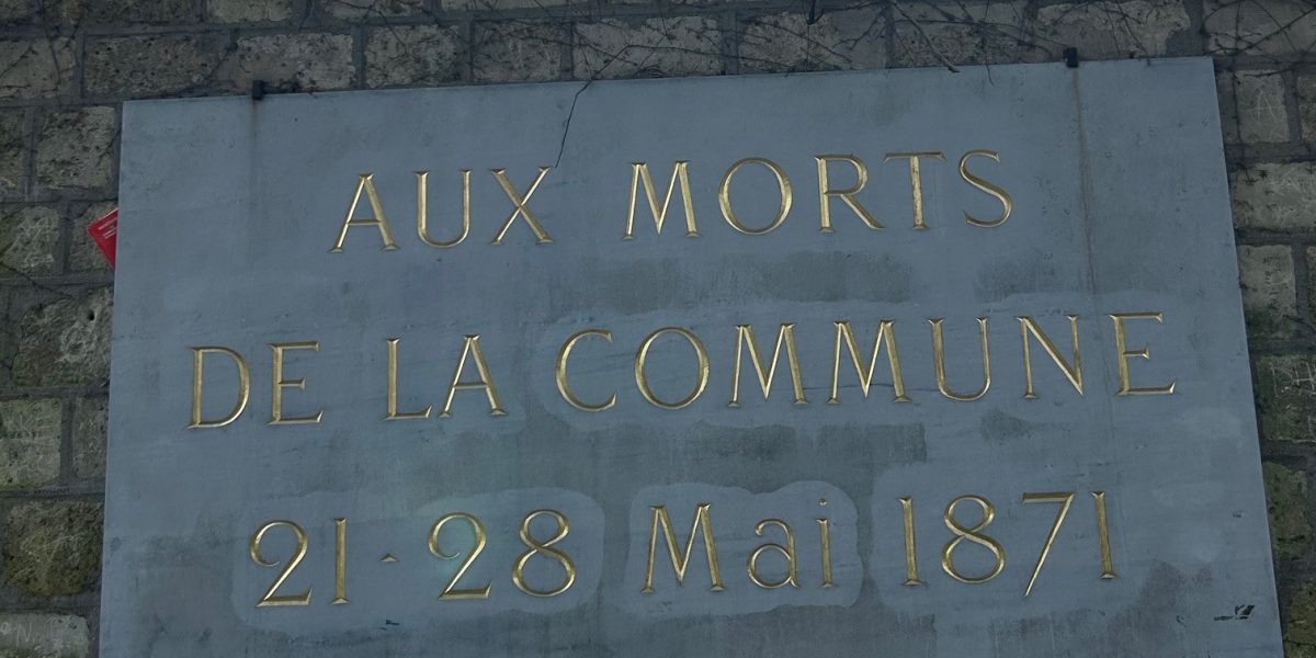 La Commune Père Lachaise